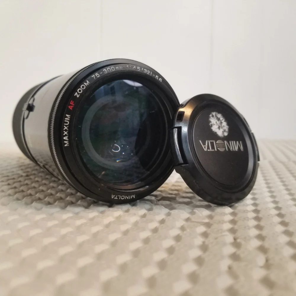 Minolta Maxxum AF 75-300mm Telephoto Zoom Lens – Sony A Mount